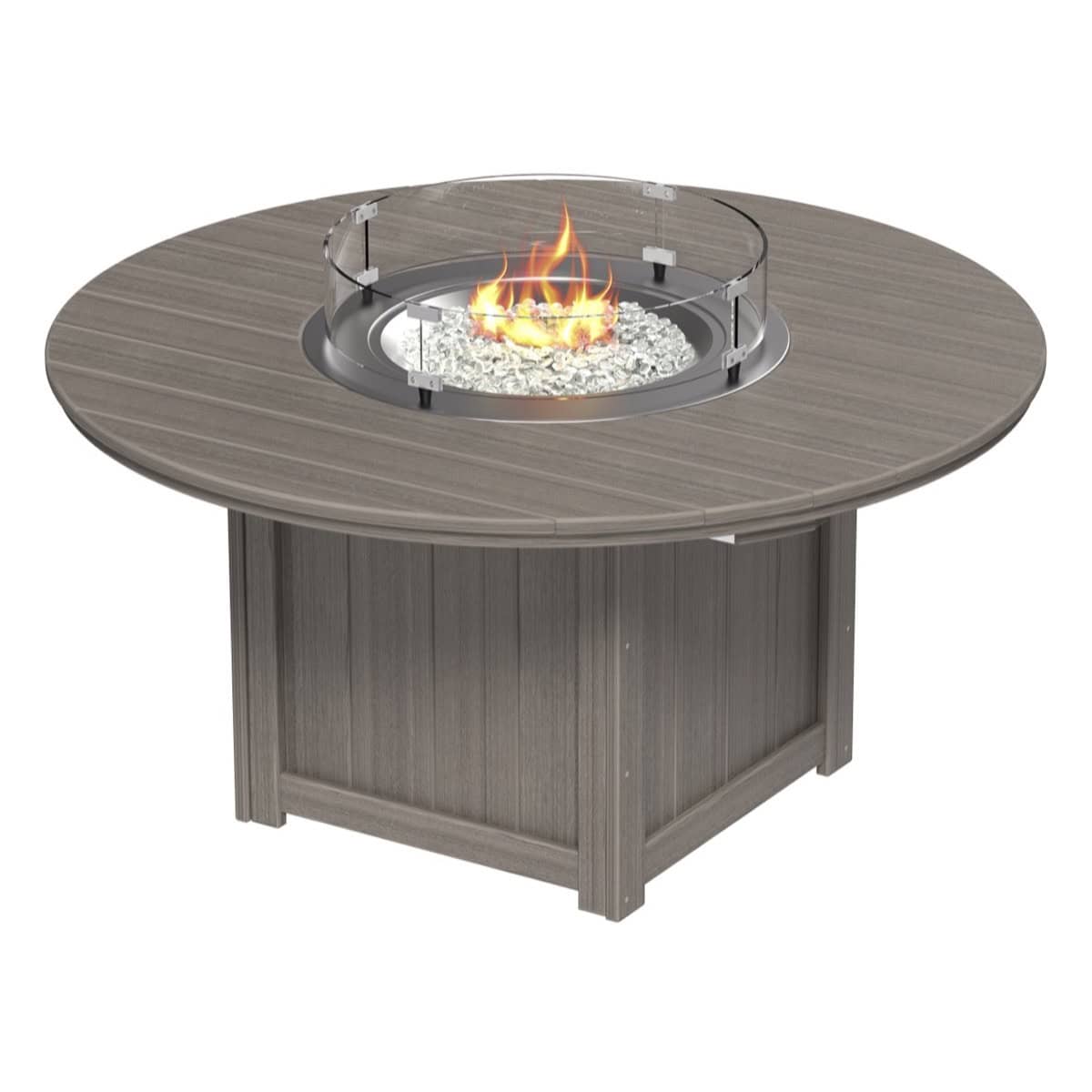 LuxCraft LFT60R — Coastal Gray — Dining Height