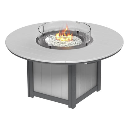 LuxCraft LFT60R — Dove Gray & Slate — Dining Height