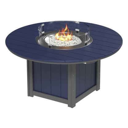 LuxCraft LFT60R — Patriot Blue & Slate — Dining Height