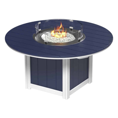 LuxCraft LFT60R — Patriot Blue & White — Dining Height