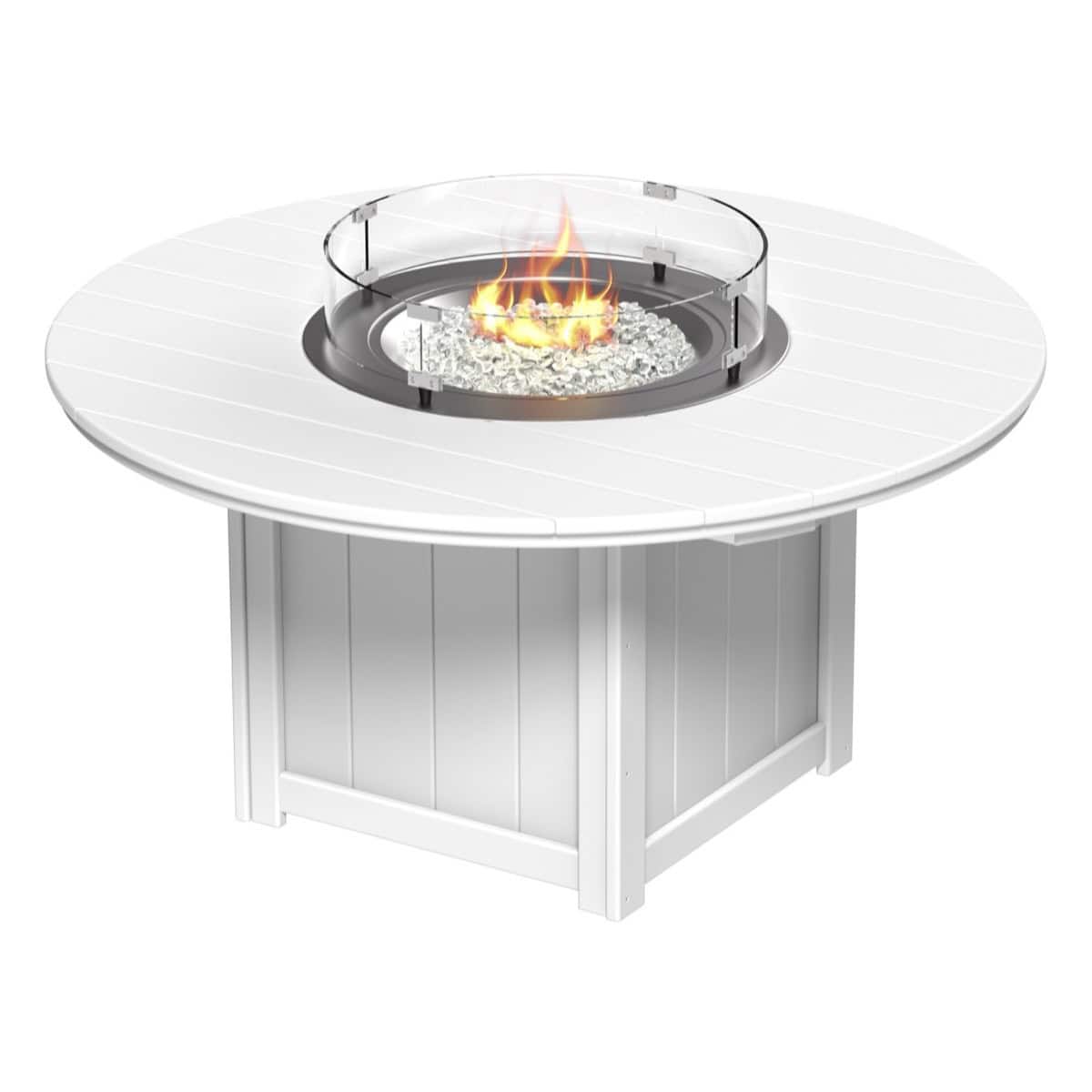 LuxCraft LFT60R — White — Dining Height