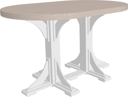 LuxCraft P46OT — Birch / White — Bar Height