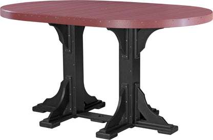 LuxCraft P46OT — Cherrywood / Black — Bar Height