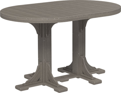 LuxCraft P46OT — Coastal Gray — Bar Height