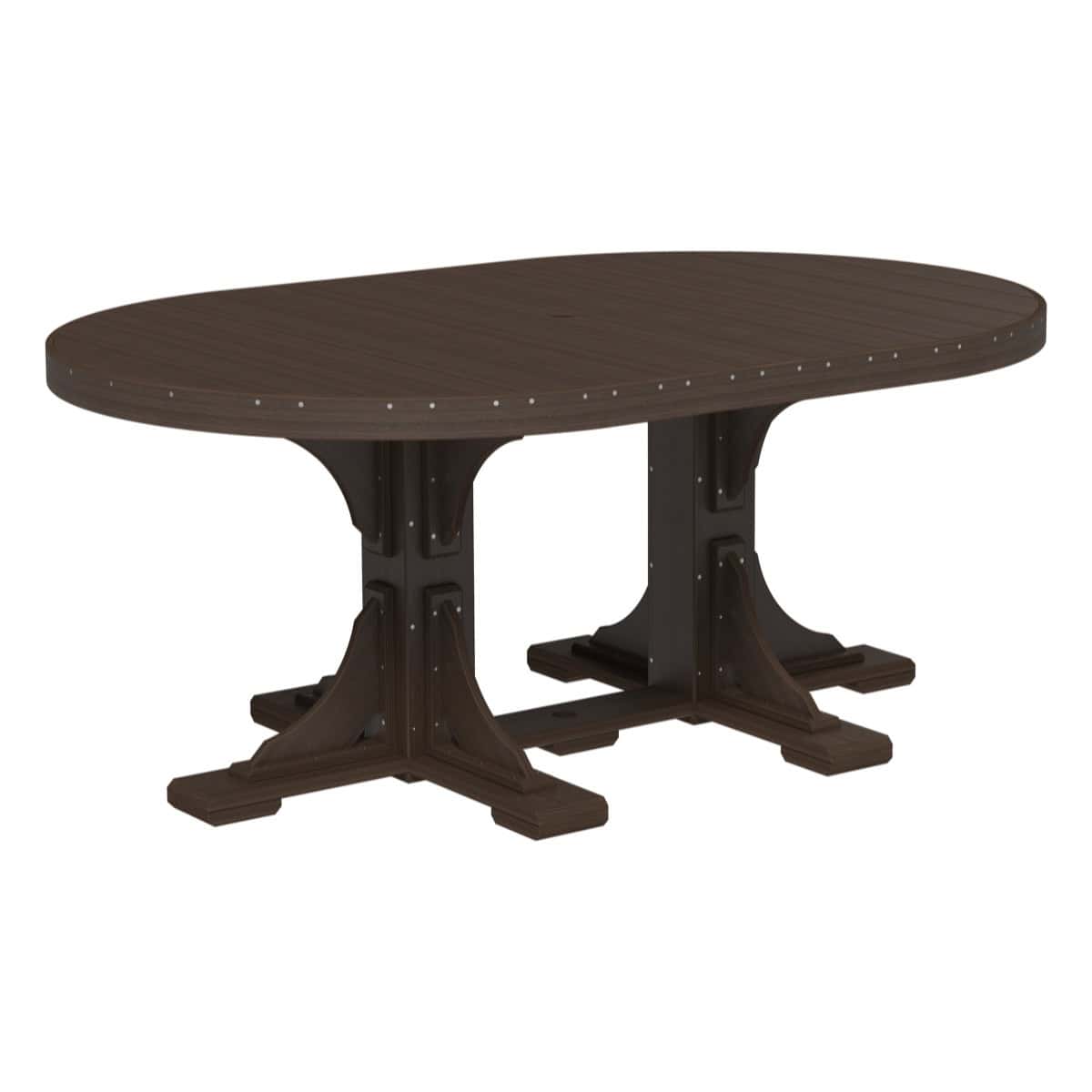 LuxCraft P46OT — Brazilian Walnut — Dining Height