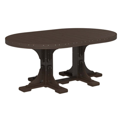 LuxCraft P46OT — Brazilian Walnut — Dining Height