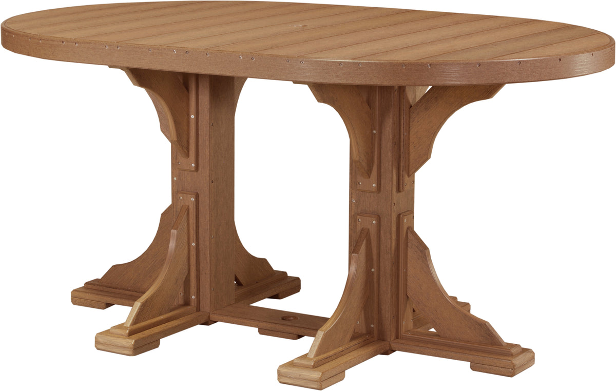 LuxCraft P46OT — Antique Mahogany — Counter Height