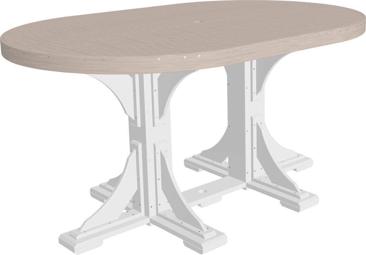 LuxCraft P46OT — Birch / White — Counter Height
