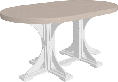 LuxCraft P46OT — Birch / White — Counter Height