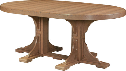 LuxCraft P46OT — Antique Mahogany — Dining Height