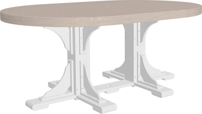 LuxCraft P46OT — Birch / White — Dining Height