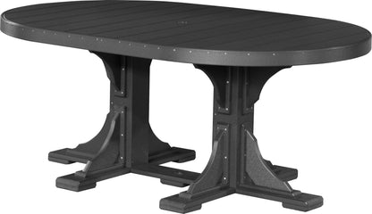 LuxCraft P46OT — Black — Dining Height