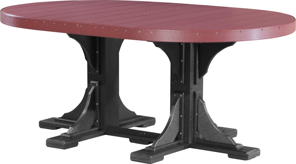 LuxCraft P46OT — Cherrywood / Black — Dining Height