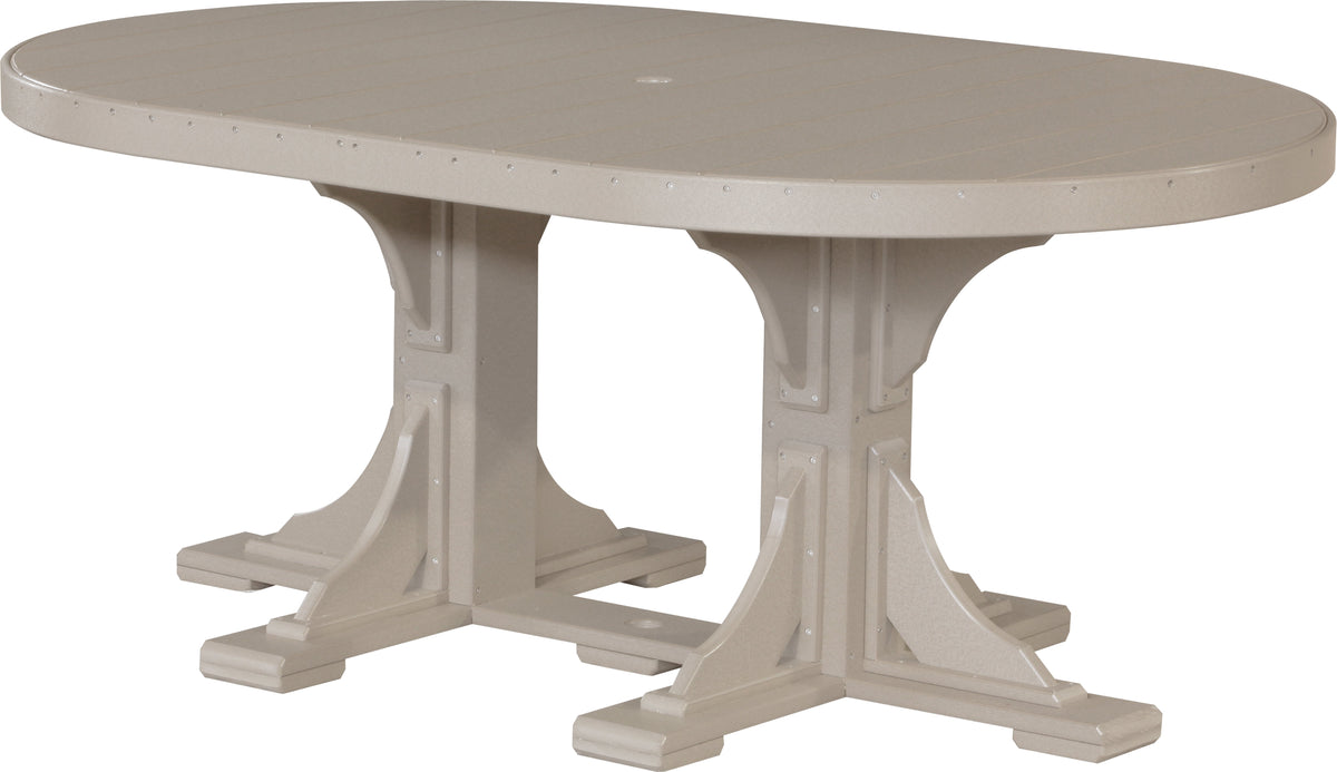 LuxCraft P46OT — Weatherwood — Dining Height