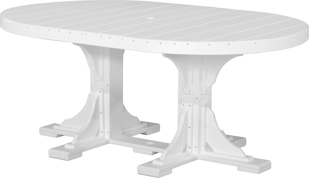 LuxCraft P46OT — White — Dining Height