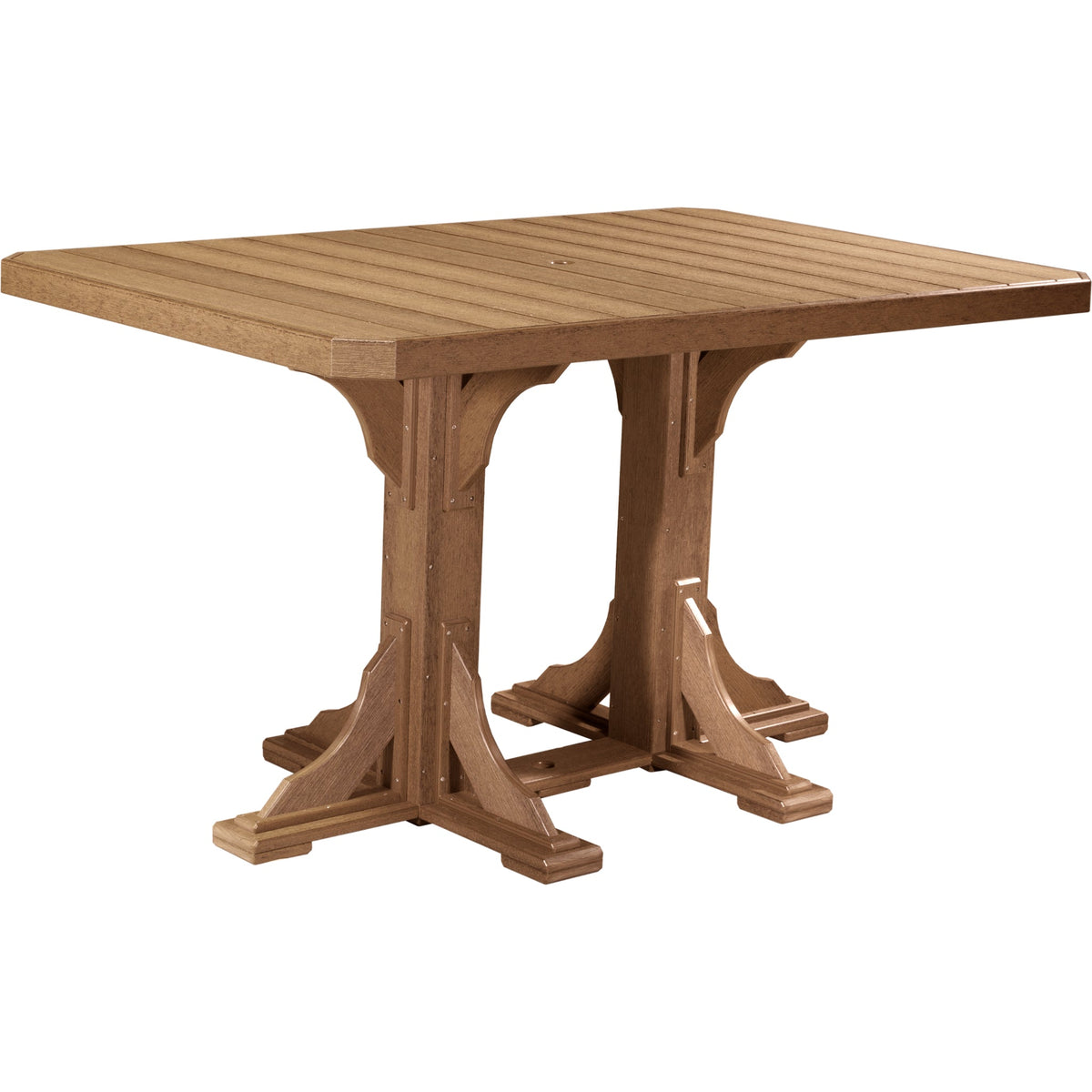 LuxCraft P46RT — Antique Mahogany — Bar Height
