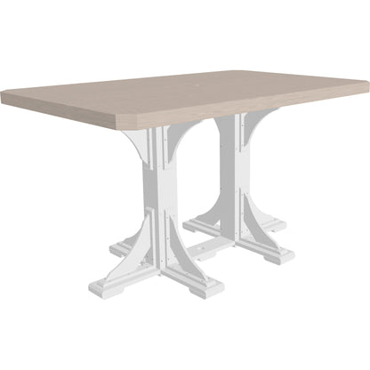 LuxCraft P46RT — Birch / White — Bar Height