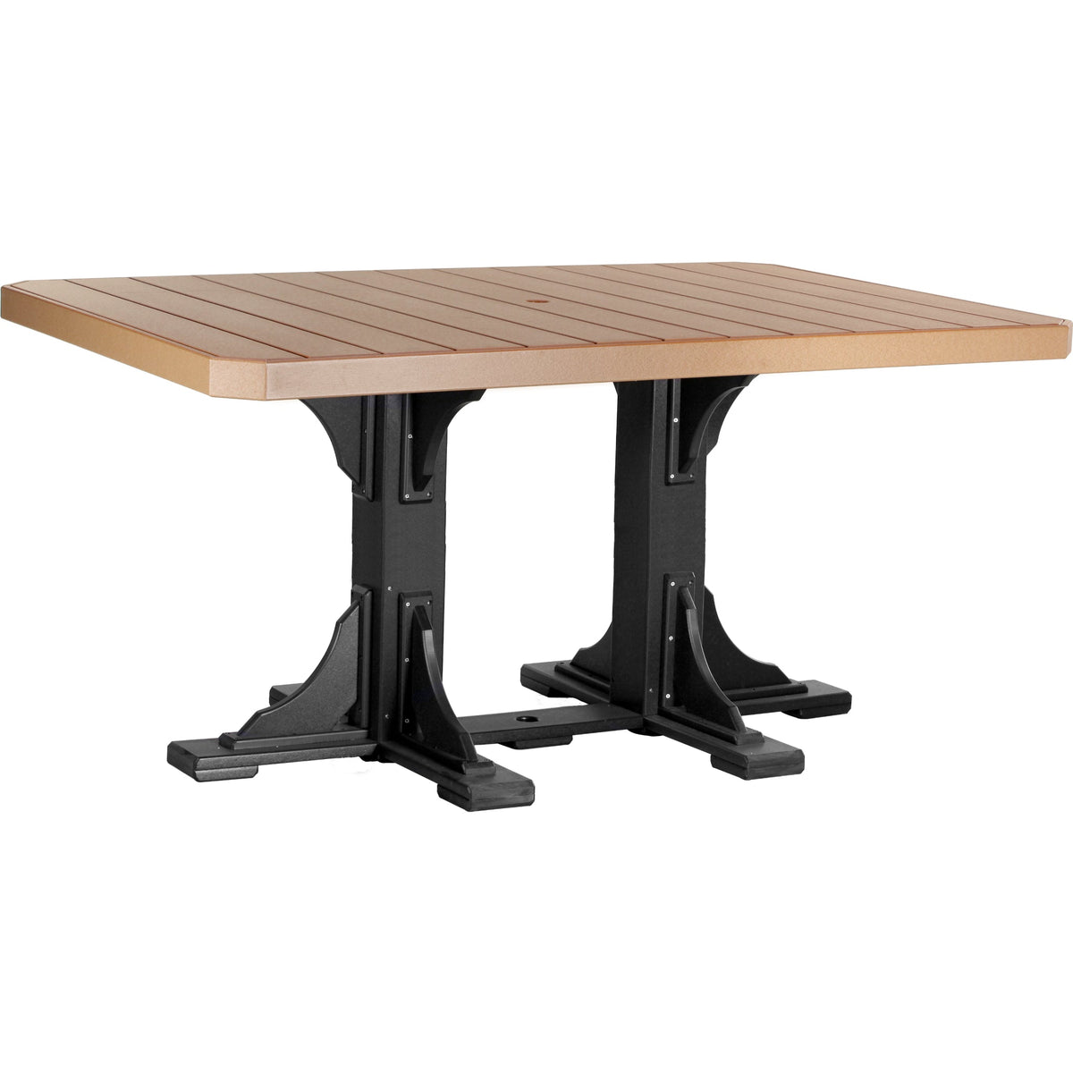 LuxCraft P46RT — Cedar / Black — Bar Height