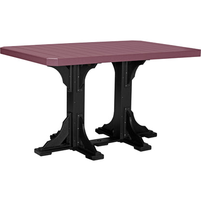 LuxCraft P46RT — Cherrywood / Black — Bar Height