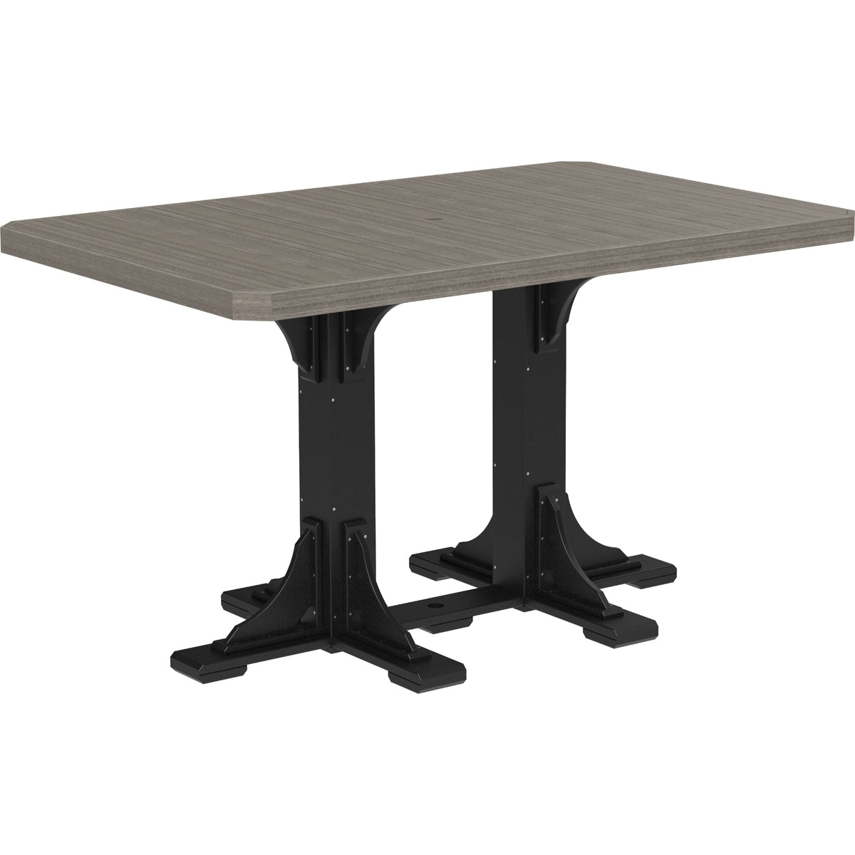 LuxCraft P46RT — Coastal Gray / Black — Bar Height