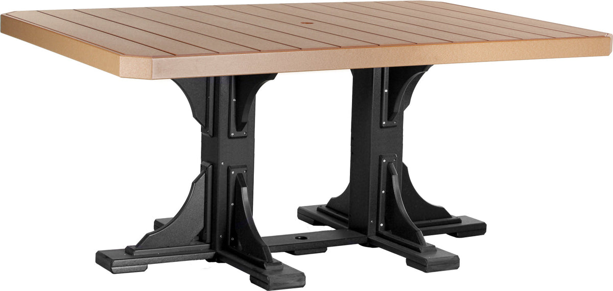 LuxCraft P46RT — Cedar / Black — Counter Height