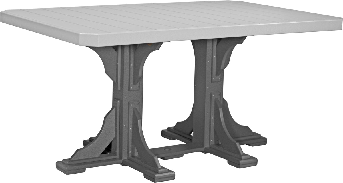 LuxCraft P46RT — Dove Gray / Slate — Counter Height
