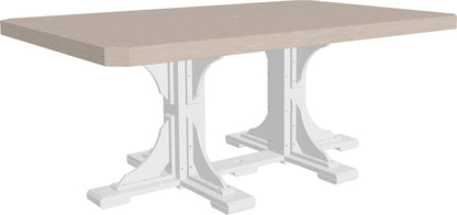 LuxCraft P46RT — Birch / White — Dining Height