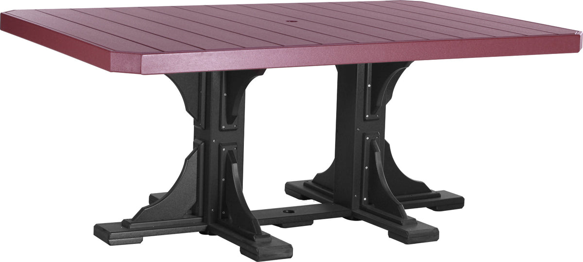 LuxCraft P46RT — Cherrywood / Black — Dining Height