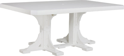 LuxCraft P46RT — White — Dining Height