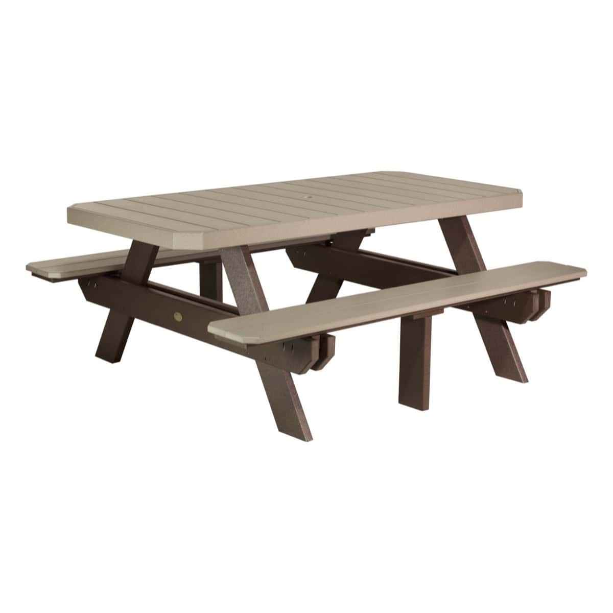 LuxCraft P6RPT — Weatherwood & Chestnut Brown