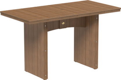 LuxCraft UDT36R — Bar Height / Antique Mahogany; original 2026 manufacturer catalog image
