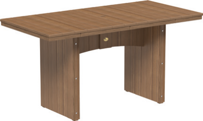 LuxCraft UDT36R — Antique Mahogany — Counter Height; original 2026 manufacturer catalog image
