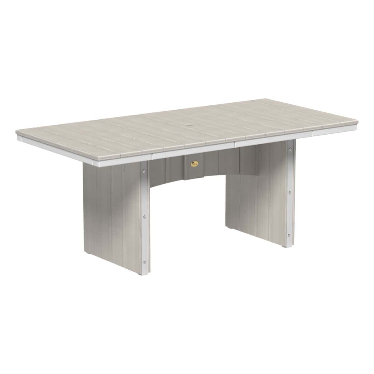 LuxCraft UDT36R — Birch & White — Dining Height