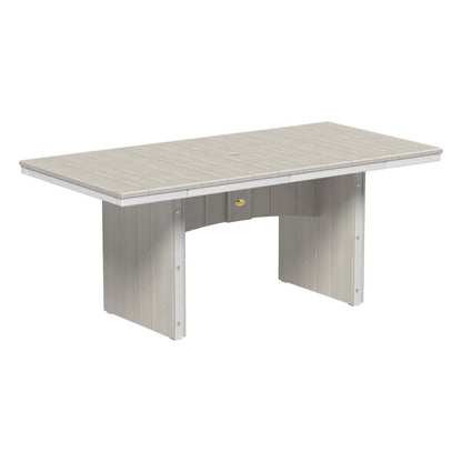 LuxCraft UDT36R — Birch & White — Dining Height
