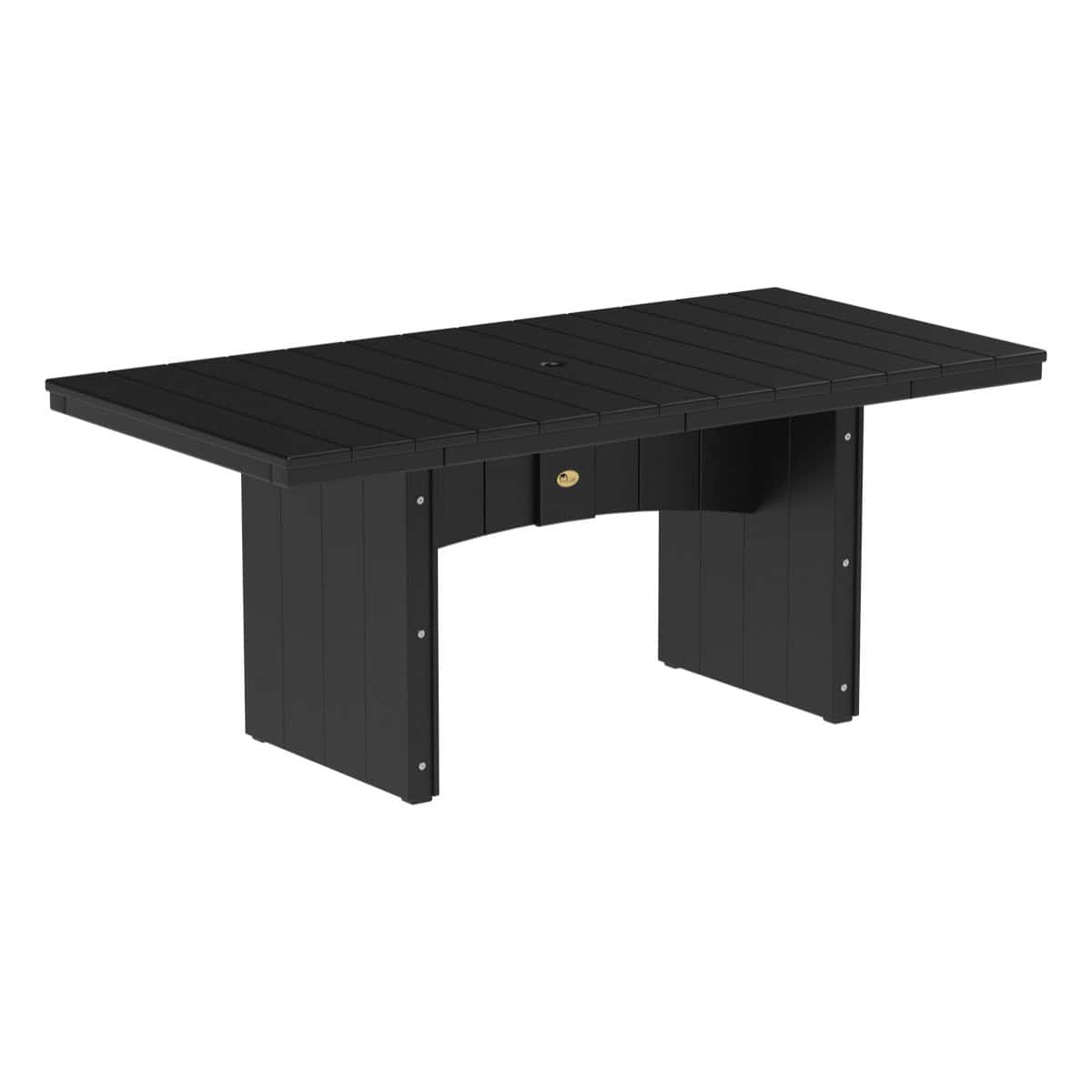 LuxCraft UDT36R — Black — Dining Height