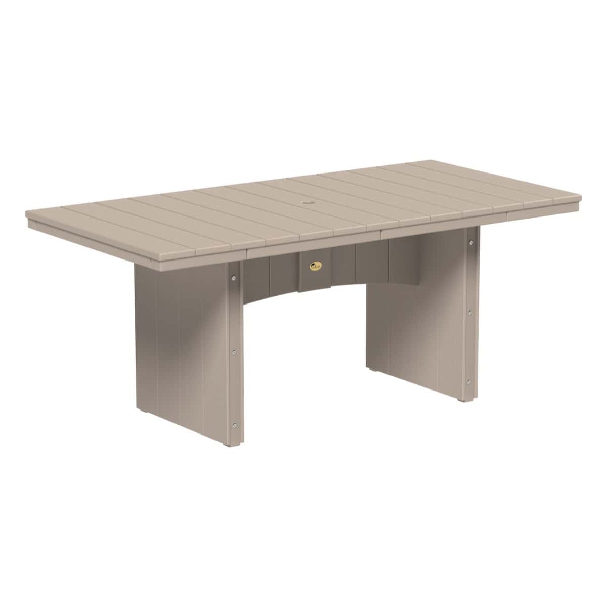 LuxCraft UDT36R — Weatherwood — Dining Height