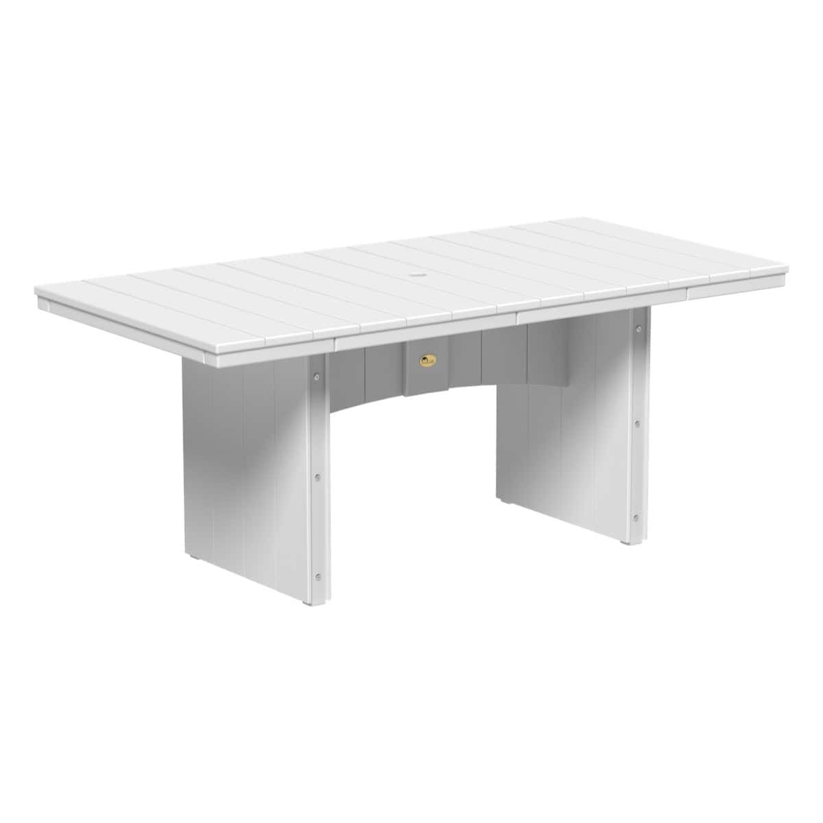 LuxCraft UDT36R — White — Dining Height
