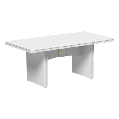 LuxCraft UDT36R — White — Dining Height