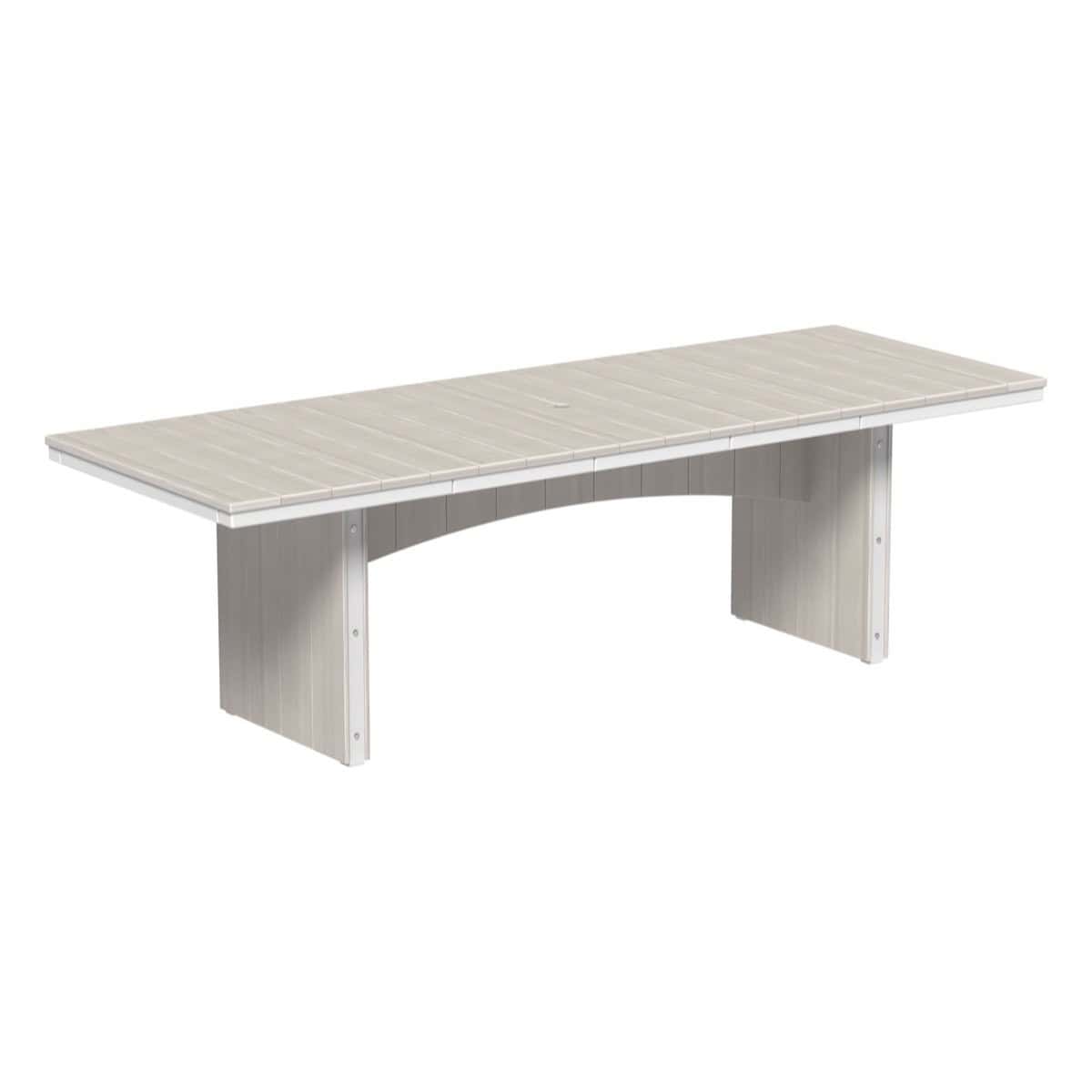 LuxCraft UDT38R — Birch & White — Dining Height