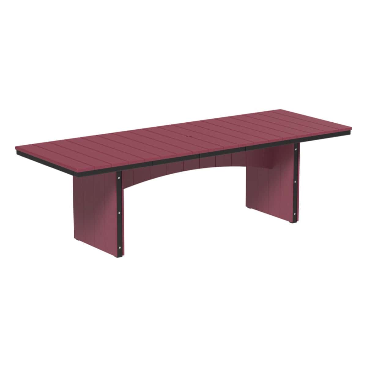 LuxCraft UDT38R — Cherrywood & Black — Dining Height
