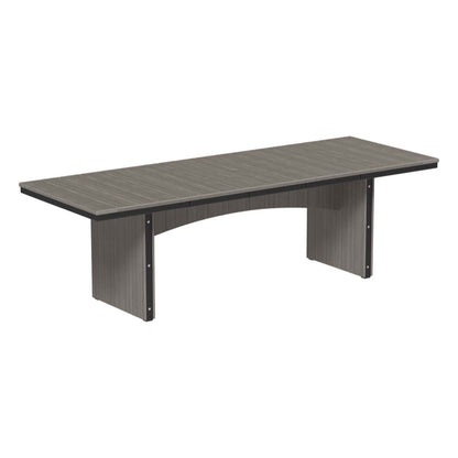 LuxCraft UDT38R — Coastal Gray & Black — Dining Height