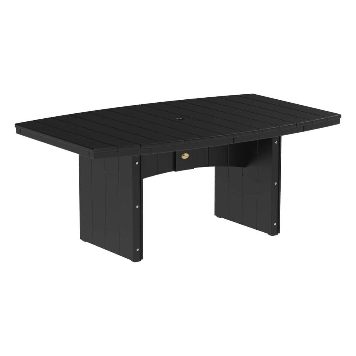 LuxCraft UDT46O — Black — Dining Height