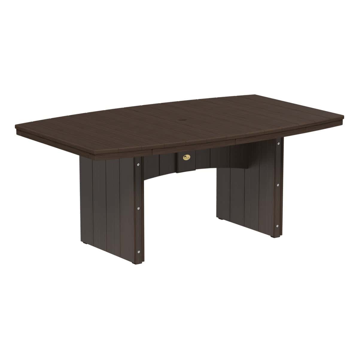 LuxCraft UDT46O — Brazilian Walnut — Dining Height