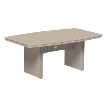 LuxCraft UDT46O — Weatherwood — Dining Height