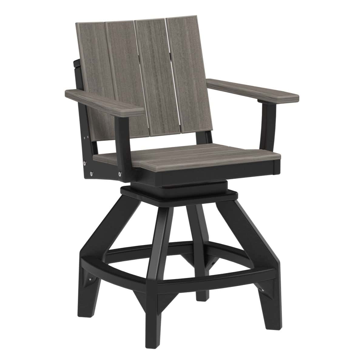 LuxCraft USWC — Counter Height / Coastal Gray & Black