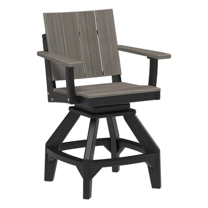 LuxCraft USWC — Counter Height / Coastal Gray & Black