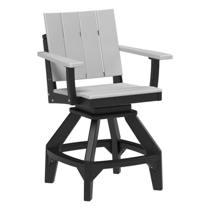 LuxCraft USWC — Counter Height / Dove Gray & Black