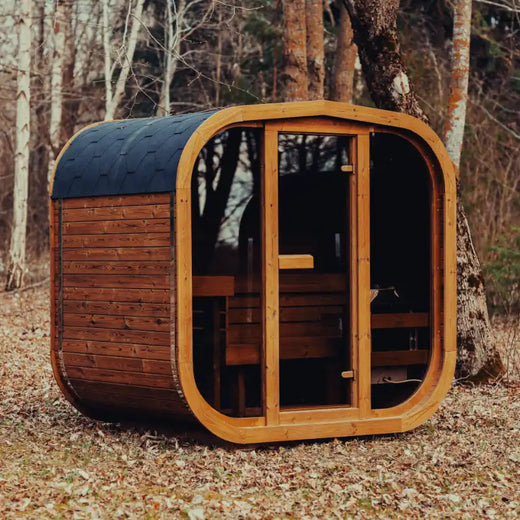 Mande Spa USA MW16 outdoor sauna, supplier photo