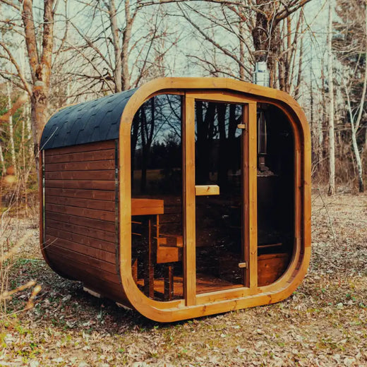 Mande Spa USA MW20 outdoor sauna, supplier photo