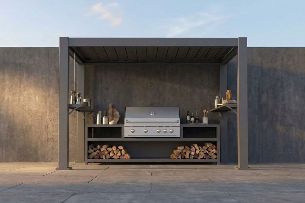 LUXOR™ Grill Louvered Pergola